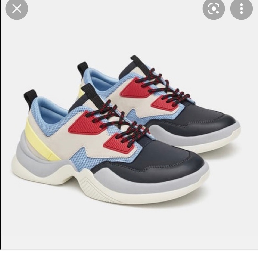 Zara Multi Color Sneakers